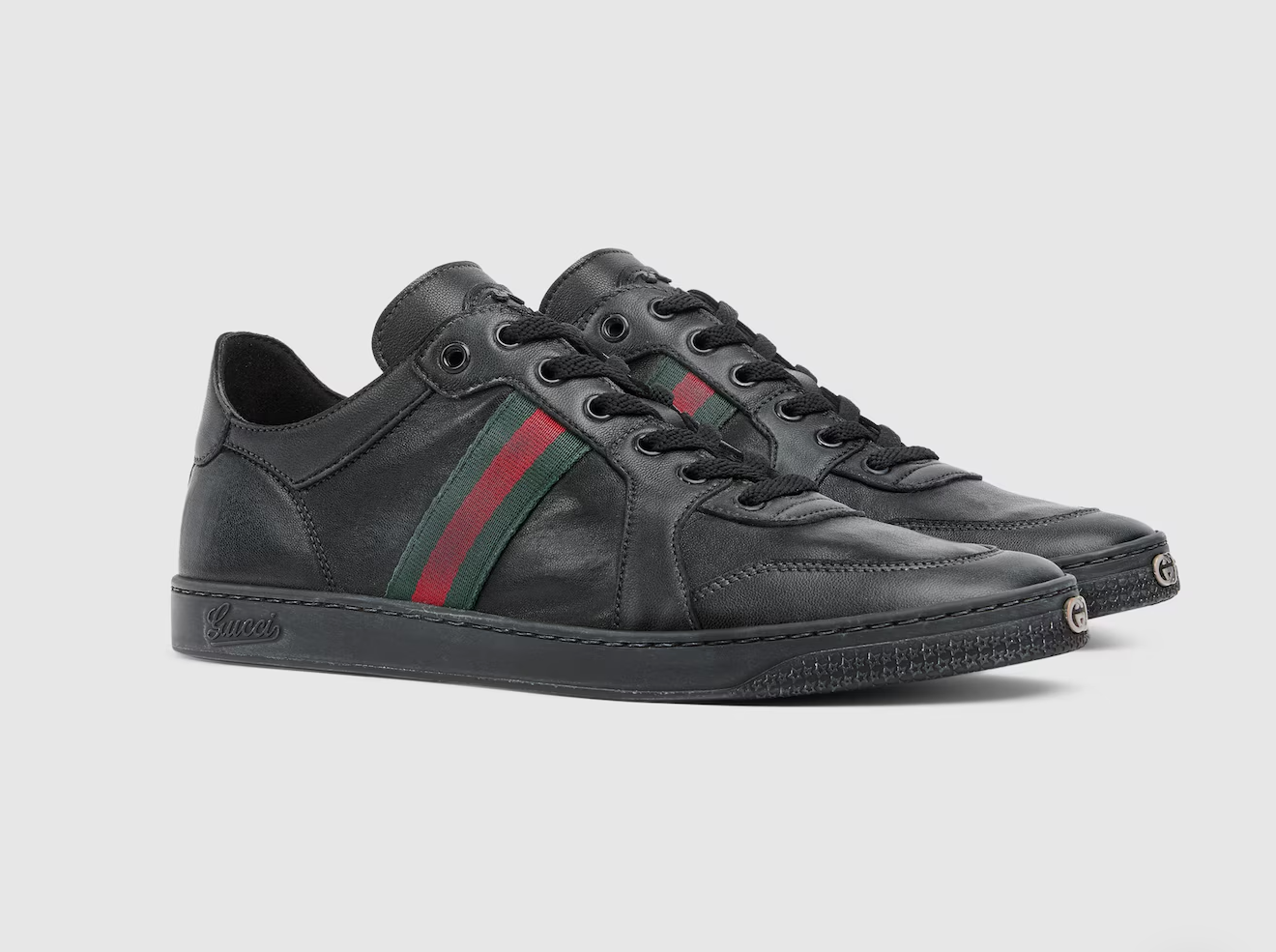 GUCCI  男士弹力低帮运动鞋
