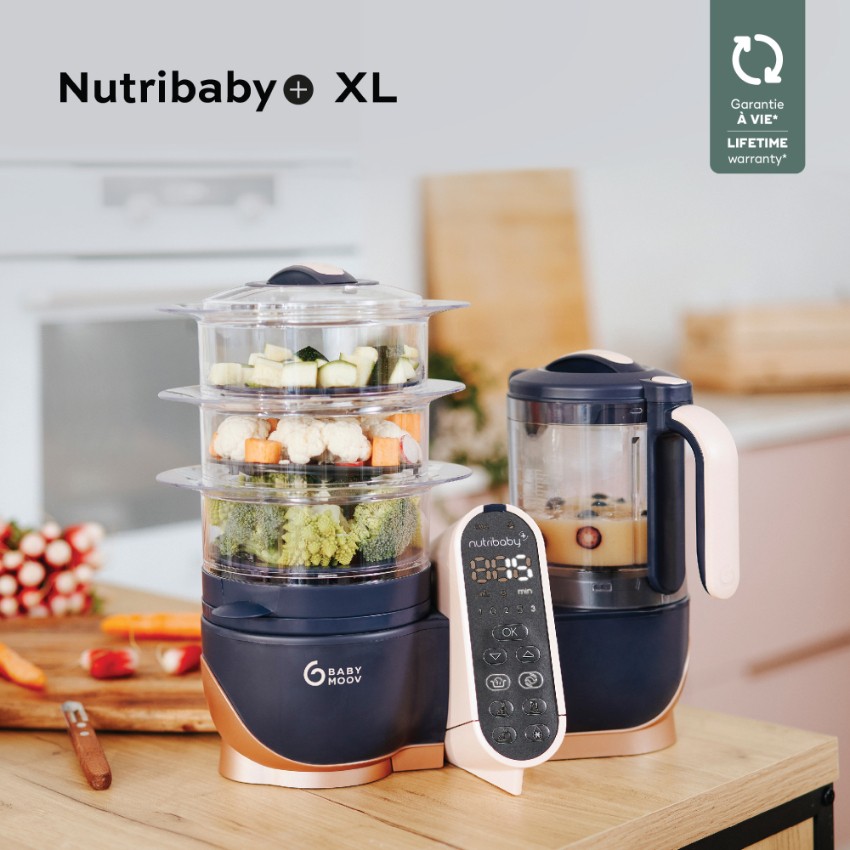 Babymoov Nutribaby(+) XL 6合1 蒸煮食物搅拌调理机