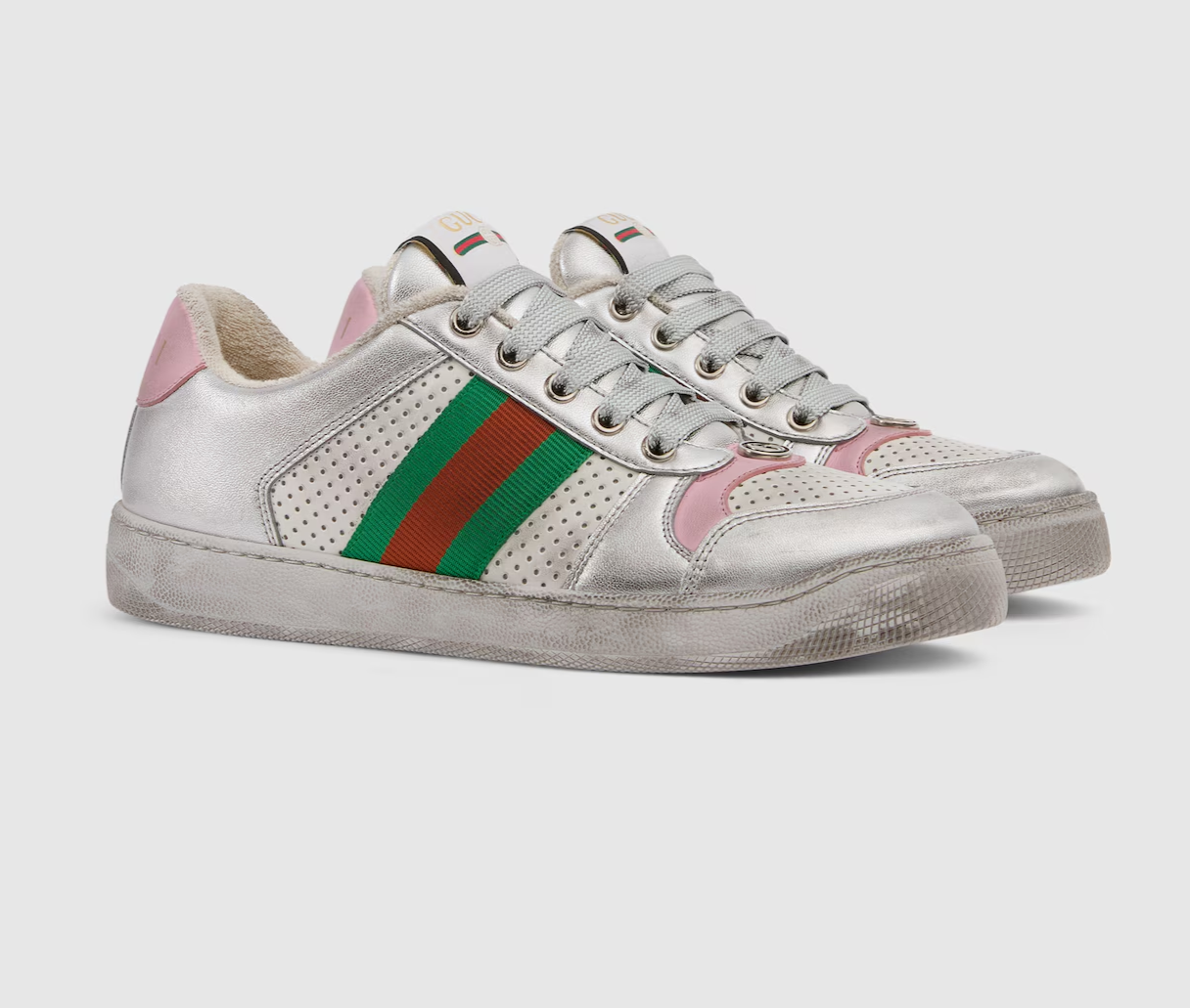 GUCCI  女士做旧效果 Screener 运动鞋